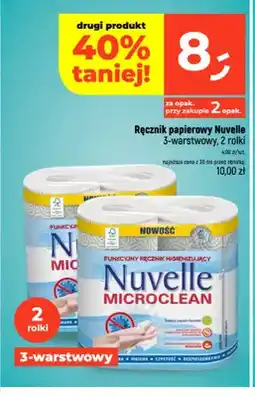Dealz Ręcznik papierowy Nuvelle 3-warstwowy 2-pak oferta