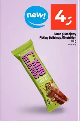 Dealz Baton pistacjowy Fitking Delicious Allnutrition oferta