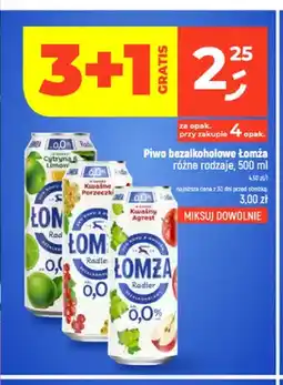 Dealz Piwo bezalkoholowe Łomża Radler Cytryna & Limonka oferta