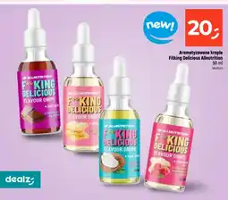 Dealz Aromatyzowane krople Fitking Delicious Chocolate Allnutrition oferta