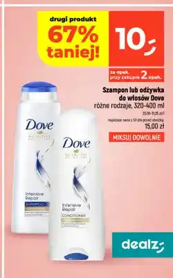 Dealz Szampon do włosów Dove Intensive Repair oferta