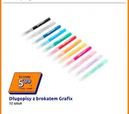 Action Długopisy z brokatem Grafix oferta