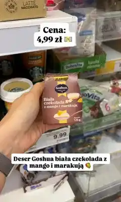 Dino Deser Goshua biała czekolada z mango i marakują oferta