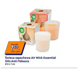 Action Świeca zapachowa Air Wick Essential Oils Anti-Tobacco oferta