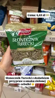 Dino Słonecznik turecki Słonpol zielona cebulka oferta