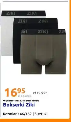 Action Bokserki Ziki 146/152 3-pak oferta