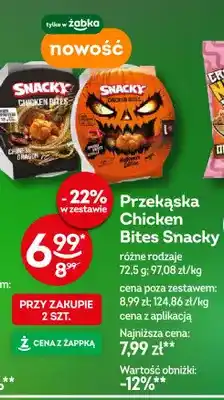 Żabka Przekąska Chicken Bites Snacky Spooky Sweet Chilli oferta