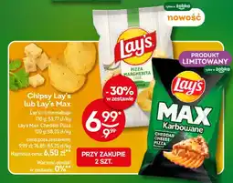 Żabka Chipsy Lay's Max Cheddar Pizza oferta