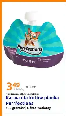 Action Karma dla kotów pianka Purrfections oferta