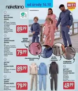 ALDI Spodnie dresowe dziecięce Naketano oferta