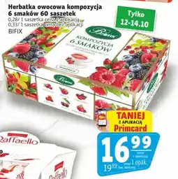 Prim Market Herbatka owocowa kompozycja BIFIX oferta
