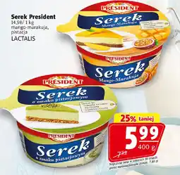 Prim Market Serek President o smaku pistacjowym oferta