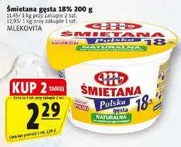 Prim Market Śmietana gęsta 18% MLEKOVITA oferta