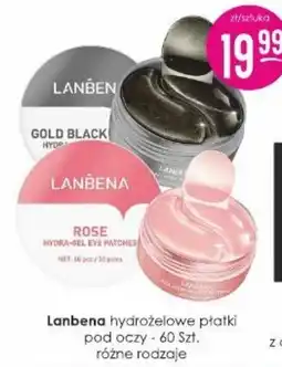 Jaśmin Lanbena hydrożelowe płatki pod oczy oferta