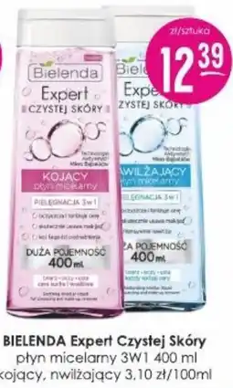 Jaśmin Bielenda Expert Czystej Skóry płyn micelarny 3W1 oferta