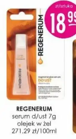 Jaśmin Regenerum serum do ust olejek w zel oferta