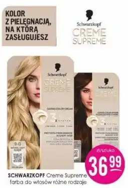 Jaśmin Schwarzkopf Creme Supreme farba do włosów różne rodzaje oferta