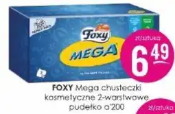 Jaśmin FOXY Mega chusteczki kosmetyczne 2-warsztowe oferta