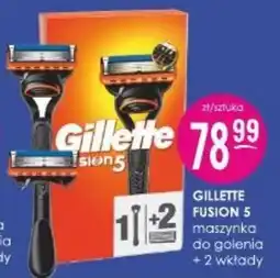 Jaśmin Gillette fusion 5 maszynka do golenia + 2 wkłady oferta