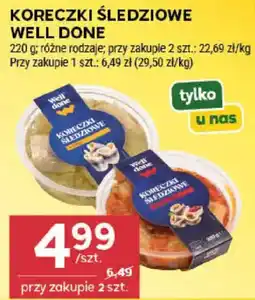 Stokrotka Koreczki Śledziowe Well Done oferta
