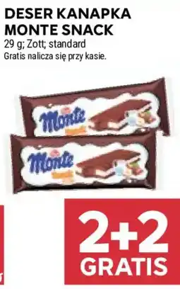 Stokrotka Deser Kanapka Monte Snack oferta
