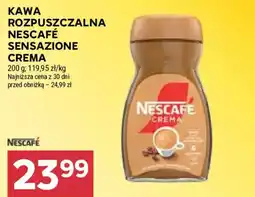 Stokrotka Kawa Rozpuszczalna Nescafé Sensazione Crema oferta