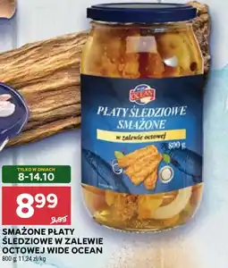 Stokrotka Smażone Płaty Śledziowe w Zalewie Octowej Wide Ocean oferta