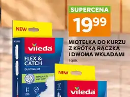 Stokrotka Miotełka do kurzu z krótką rączką i dwoma wkładami Vileda oferta