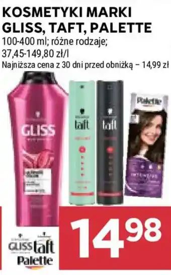 Stokrotka Kosmetyki marki Gliss, Taft, Palette oferta
