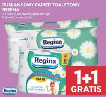 Rumiankowy Papier Toaletowy Regina