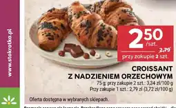 Stokrotka Croissant z nadzieniem orzechowym oferta