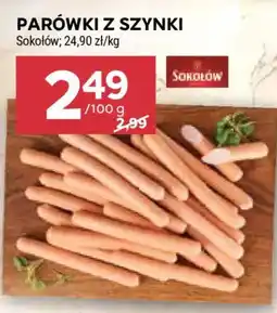 Stokrotka Parówki z szynki Sokołów oferta