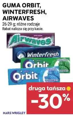 Stokrotka Guma Orbit, Winterfresh, Airwaves oferta