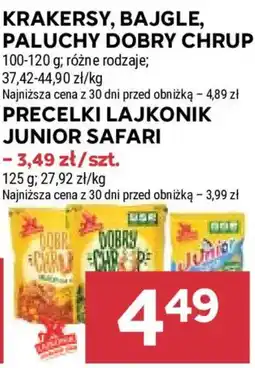 Stokrotka Krakersy, bajgle, paluchy dobry chrup oferta