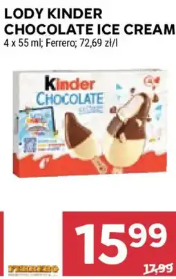 Stokrotka Lody Kinder Chocolate Ice Cream oferta