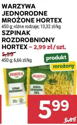 Stokrotka Warzywa Jednorodne Mrożone Hortex oferta
