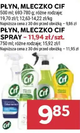 Stokrotka Płyn, mleczko CIF oferta