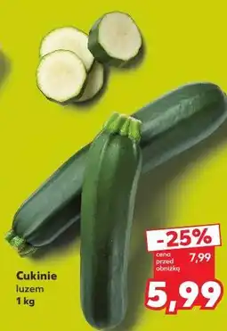 Kaufland Cukinie luzem oferta