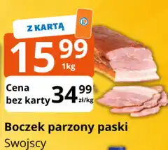 E.Leclerc Boczek parzony paski Swojscy oferta