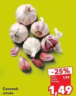 Kaufland Czosnek sztuka oferta