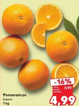 Kaufland Pomarańcze luzem oferta