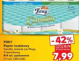 Kaufland FOXY Papier toaletowy Camilla, Jedwab lub Mega oferta