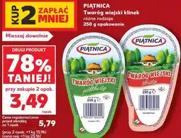 Kaufland Piątnica Twaróg wiejski klinek oferta