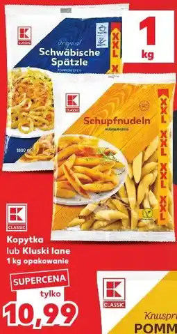 Kaufland K-Classic Kopytka lub Kluski lane oferta