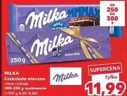 Kaufland Milka Czekolada mleczna różne rodzaje oferta