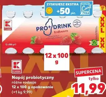 Kaufland K-Classic Napój probiotyczny różne rodzaje oferta