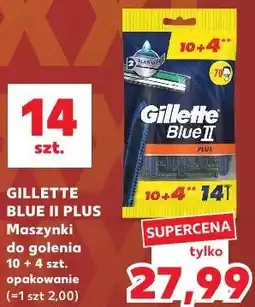 Kaufland Gillette Blue II Plus Maszynki do golenia oferta