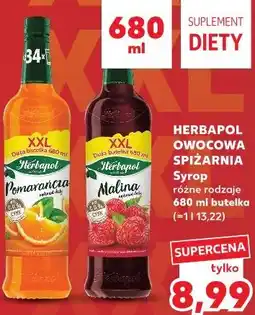 Kaufland Herbapol Owocowa Spiżarnia Syrop oferta