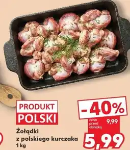 Kaufland Żołądki z polskiego kurczaka oferta