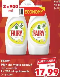 Kaufland Fairy Płyn do mycia naczyń oferta